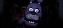 Il jumpscare di Bonnie, animato.