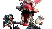 Il jumpscare di Mangle, animato.