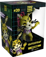 La statuetta di Youtooz di Glitchtrap.
