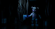 Stanza del Contatore con Funtime Freddy e Bon-Bon fuori dalla posizione di partenza, luce diversa.