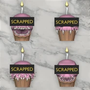 Design scartati di Ignited Cupcake.