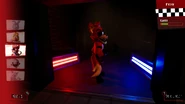 Schermata di selezione del personaggio che mostra Bonnie, Chica, Foxy, Puppet e Mangle come personaggi giocabili.