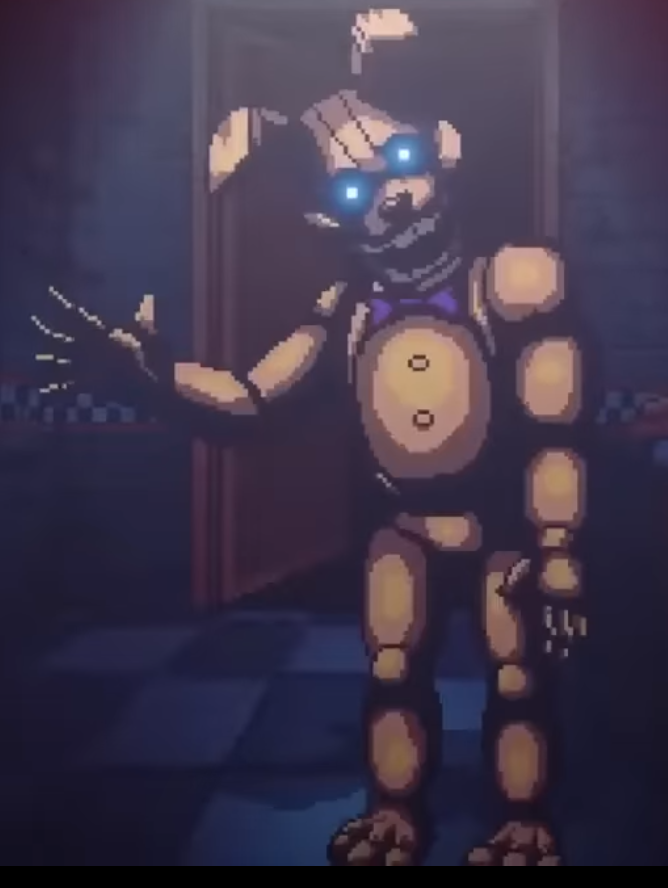 Fnaf into the pit бонни