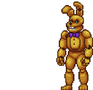 Il Coniglio Giallo che sale nella vasca delle palline, animato.