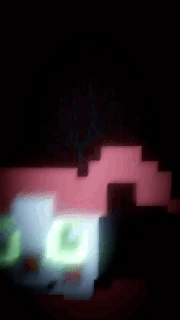 8-Bit Baby che attacca il giocatore, animato.