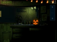 L'Ufficio di FNaF3 durate il giorno di halloween.