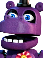 Icona della foto segnaletica di Mr. Hippo per il menu principale di Ultimate Custom Night.