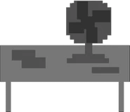 Lo sprite della scrivania dell'ufficio.