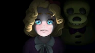 William Afton indossa il costume di Spring Bonnie visto alla fine del minigioco arcade Fruity Maze.