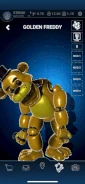 Golden Freddy in Laboratorio, animato.