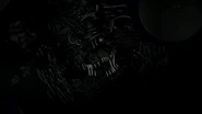 La stessa schermata di Molten Freddy nel vicolo, ma oscurata.