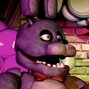 Bonnie's mugshot icon for the Custom Night menu.