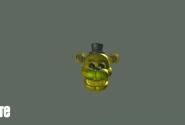 Il jumpscare di Golden Freddy, animato.