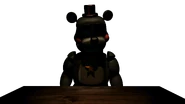 Lefty nel suo stato di attenzione.