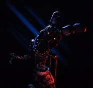 movimento dei fili in tempo reale, animato di Ignited Bonnie, animato.