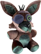Phantom Foxy in forma di peluche.