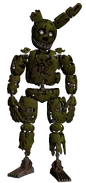 Uno dei render 3D di Springtrap.