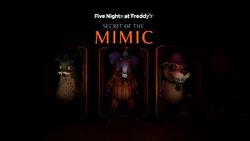 Tre costumi da mascotte presenti nell'immagine promozionale di Secret of The Mimic.
