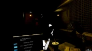 Phantom Foxy distrae il giocatore, animato.
