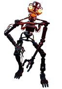 Mimic alla sua altezza da adulto (come si vede nel finale negativo)