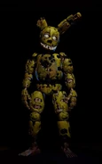 Springtrap nella galleria (fronte).