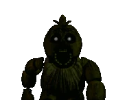 Il jumpscare di Phantom Chica, animato.