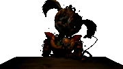 Scrap Baby fa un salto durante il recupero.