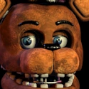 Foto segnaletica di Withered Freddy dalla schermata Custom Night.