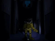 Plushtrap seduto sulla X, animato.