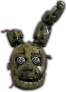 L'icona di Springtrap mentre girovaga sulla mappa.