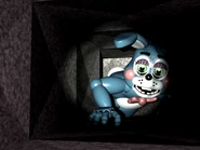 Toy Bonnie nel Condotto di Ventilazione Destro.