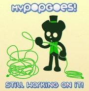 Illustrazione realizzata per aggiornare i fan sullo stato dell'aggiornamento.