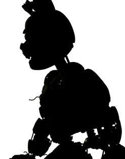 La breve apparizione di Afton come Dark Springtrap.