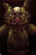 Springtrap "Skull" poster.