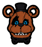 La seconda icona di aggressione di Freddy (versione colorata).