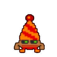 Party Hat B, un boss segreto.