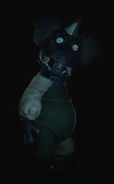 Costume da mascotte dell'elefante, come si vede nel trailer di Secret of the Mimic.