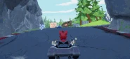 Gameplay di Foxy alla guida.