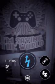 Toy Chica attacking the player, animated.