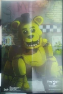 Mini Golden Freddy Poster.