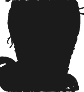 Siluetta dell'icona della tuta felpata di Springtrap.