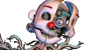 Ennard attacca il giocatore, animato.
