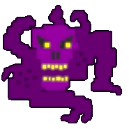 Purplegeist, il boss finale del gioco.