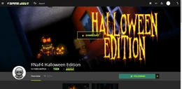 Uno screenshot della pagina Game Jolt eliminata.