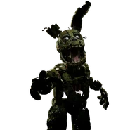 Render di Springtrap durante la schermata di caricamento.