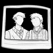 William Afton e Henry Emily nell'icona dell'obiettivo "Chi sono quelli?"