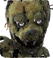 L'icona di Springtrap nel laboratorio.