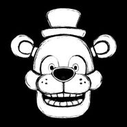 Illustrazione di Freddy Fazbear sull'icona dell'obiettivo "Plin Plon!".