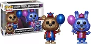 Set Balloon Freddy e Balloon Bonnie metallici.