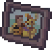 Foto di William Afton che indossa un costume di Spring Bonnie.